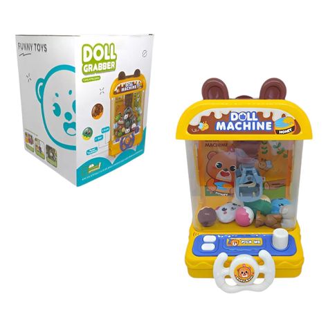 JUGUETE MAQUINA SACA PELUCHE KAWAII JUGUETE NC34-6