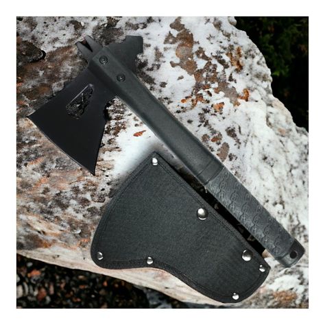  HACHA BLACK TOMAHAWK EAGLE SIOUX Y FUNDA AI95-5