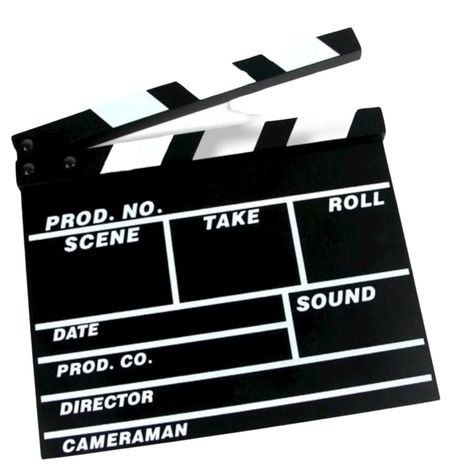 Claqueta Accion Para Cine Youtube Videoclips Aa41-1