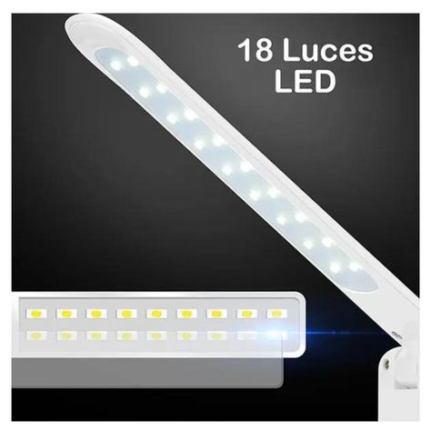 LAMPARA TOUCH ESCRITORIO MESA TACTIL LED USB INALAMBRIC NA88-5