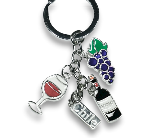 LLAVERO METALICO MIS VINOS CHILE AUTOCTONO AI09-0