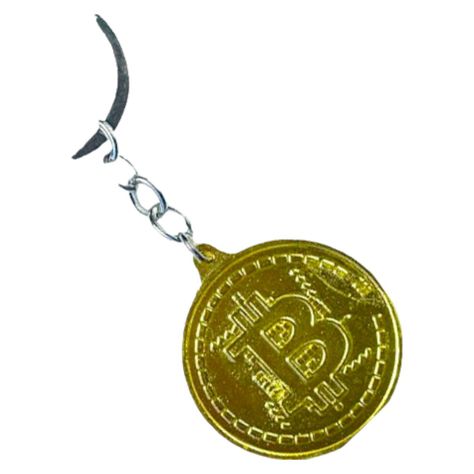 Llavero Colgante Cadena Krypto Dorada Aj31-1