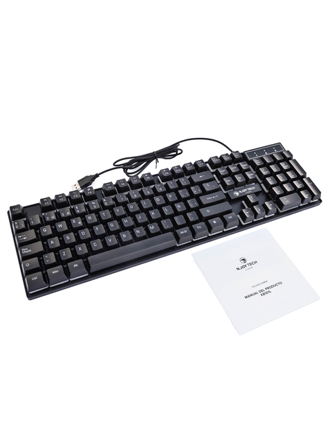 Teclado Gamer Njoytech con Retroiluminación RGB-9