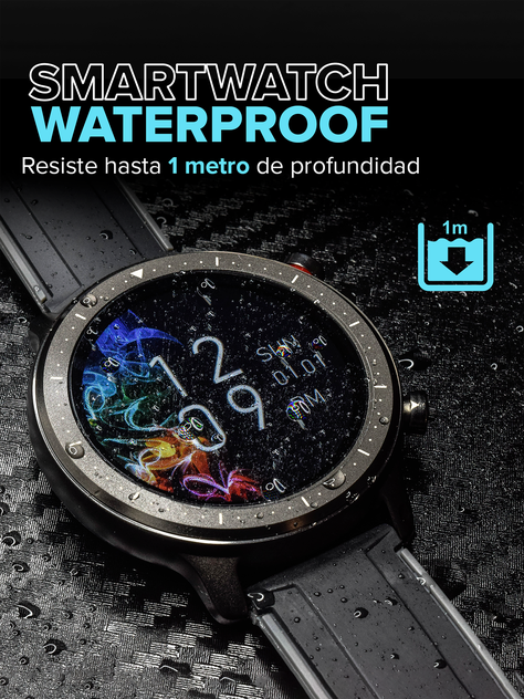 Smartwatch NjoyTech 11 Modos Waterproof Negro-5