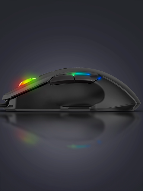 Mouse Gamer NjoyTech Ergonómico con Luces RGB-6