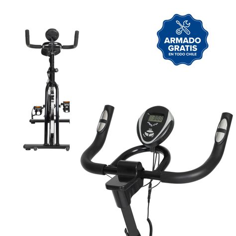 Bicicleta De Spinning Bodytrainer Spn 400b Sistema De Correa-2