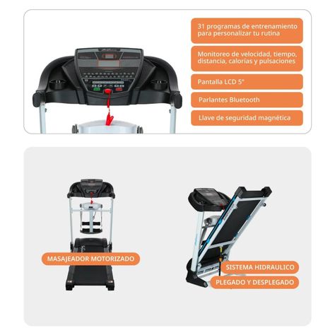 Trotadora Eléctrica Bodytrainer Runner Dyn 525 C/app Fitshow-3