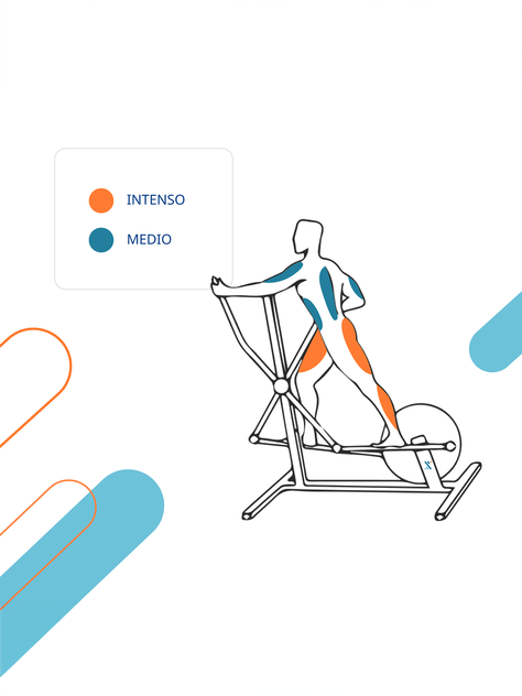 Elíptica Magnética Bodytrainer El 450 Mgntc Con 8 Niveles-7
