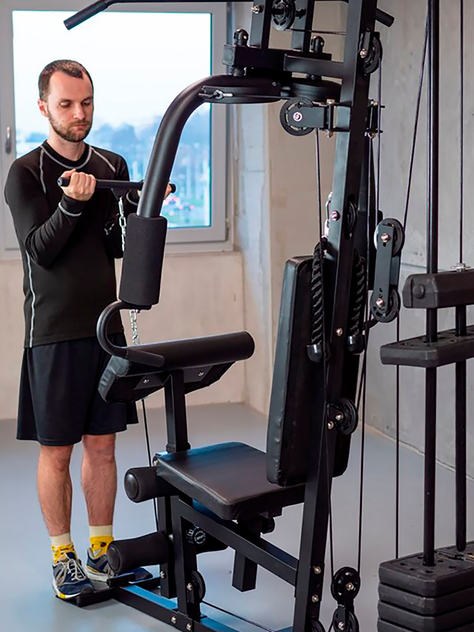 Home Gym Bodytrainer Estación Multifuncional HM-321 45kg-4
