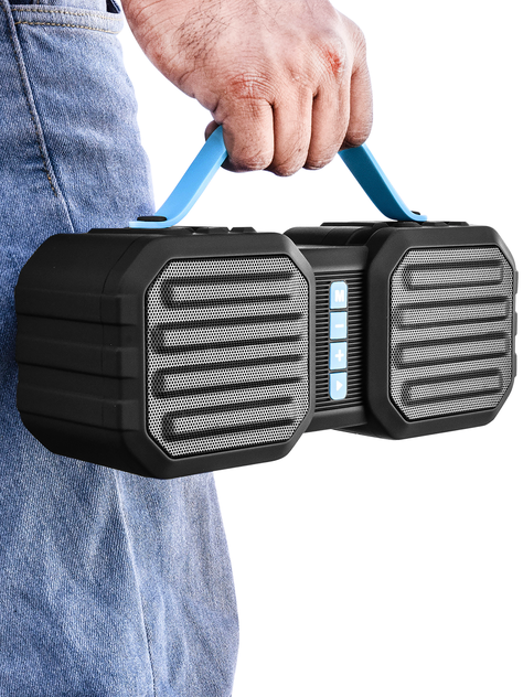 Parlante Inalámbrico NjoyTech con Soporte Para Celular-7