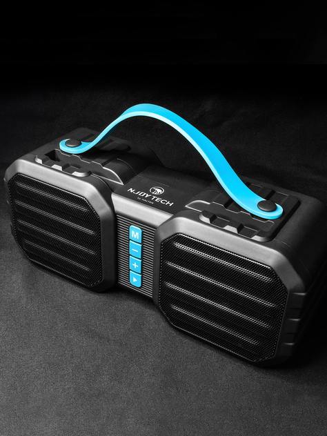 Parlante Inalámbrico NjoyTech con Soporte Para Celular-9