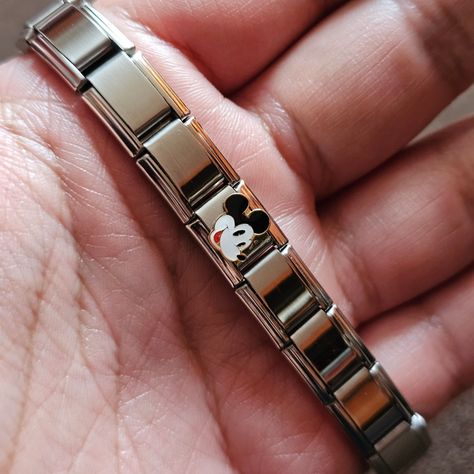 Charms Mickey Mause Para Pulsera Brazalete Italiano-1