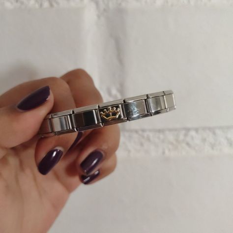 Charms Corona Dorada Para Pulsera Brazalete Italiano-1
