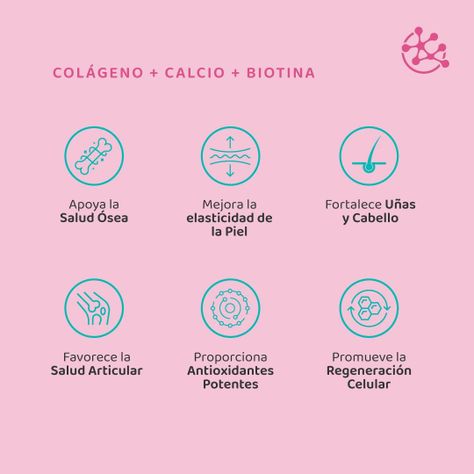 Colágeno+Calcio+Biotina, Suplemento Alimenticio 180 Cáps.-1