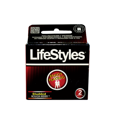 Condones Lifestyles Enjoy Playing Studded pack 2-0