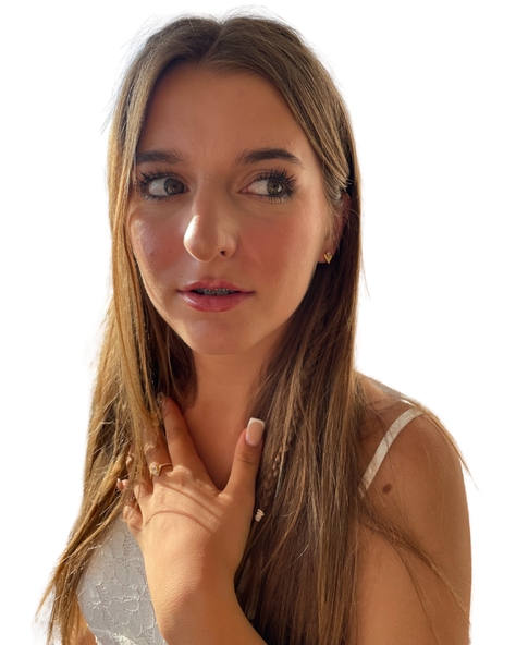 Aros pequeños Vika de 10mm, bañados en Oro-4