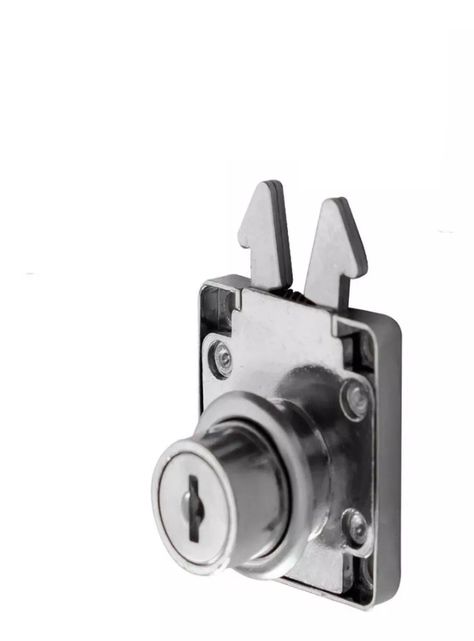 Cerradura O Chapa Puerta Corredera Armario Cilindro 19mm -1