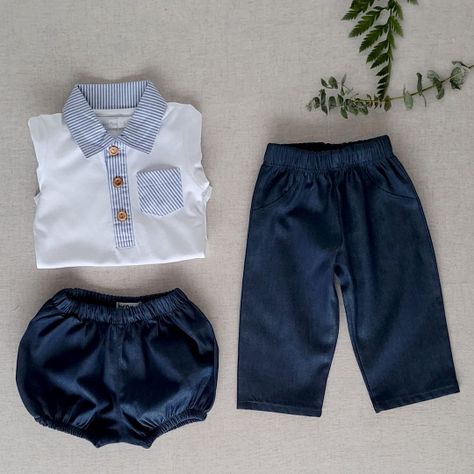 Pantalón Niño Azul Denim Erick Kids-1