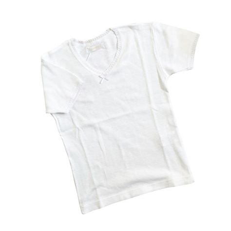 Camiseta Niña Algodón Manga Corta-1