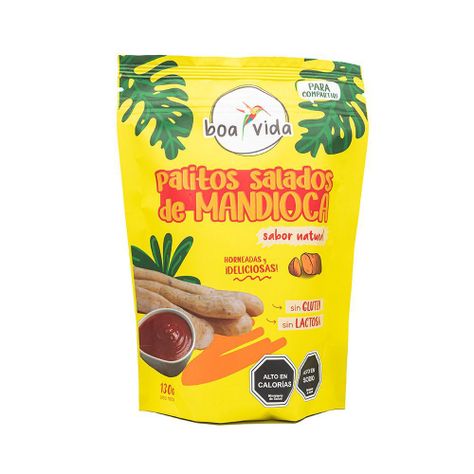 Palitos de mandioca Pack 3 sabores surtidos Sin gluten, envases 130g c/u-1