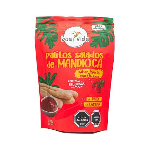 Palitos de mandioca Pack 3 sabores surtidos Sin gluten, envases 130g c/u-3