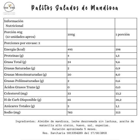 Palitos de mandioca Pack 3 sabores surtidos Sin gluten, envases 130g c/u-4