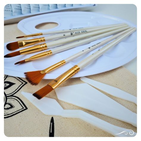 Set Arte Pinturas Acrílicas Kit arte 45 Piezas 24 Colores-1