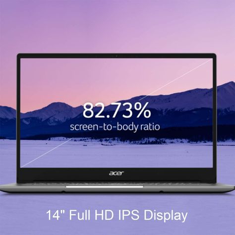 Notebook Acer Swift 3, Ryzen 7, 8 GB, 512 GB SSD, 14” FHD, W10-10