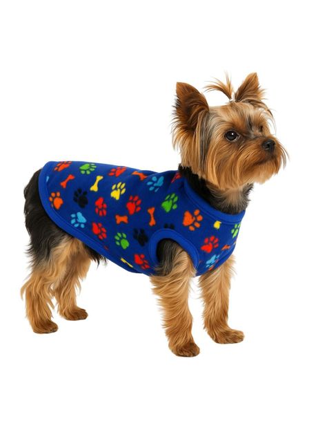 Capa de Polar para perro talla S 28 CM Yorkshire, Pomerania-0
