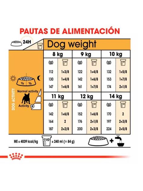 Alimento Royal Bulldog Frances Adulto Saco 3 kilo-2