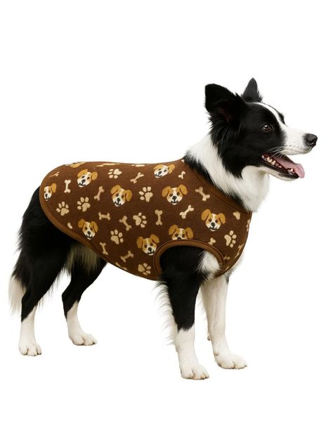 Capa de Polar para perro talla 5XL 65 CM Boder Colie-0