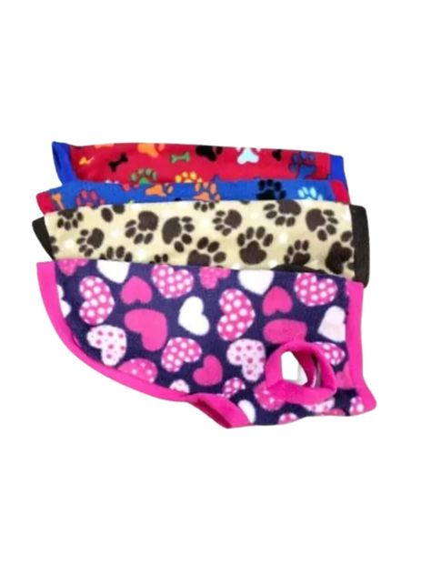 Capa de Polar para perro talla L 40 CM poodle, Shih Tzu-3