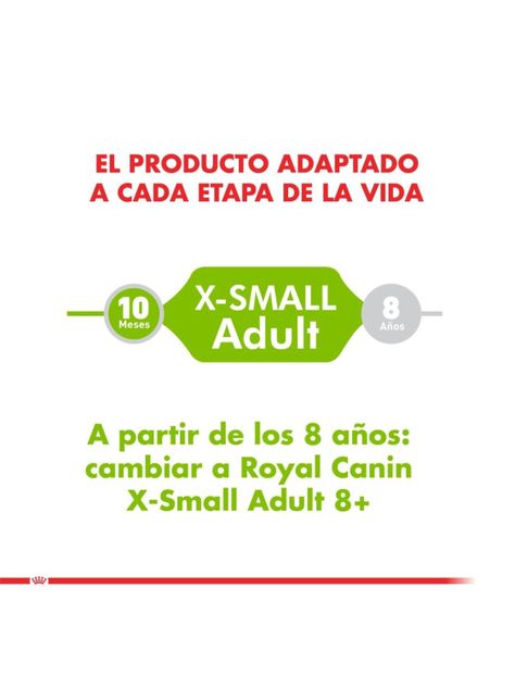 Alimento Royal Canin X-Small Adulto 2.5 Kg-3