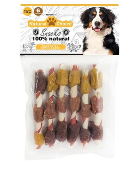 Snack Palitos Triple Sabor Masticables para perros 6 un-3