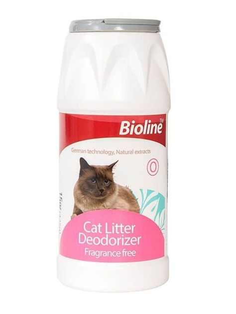 Talco Desodorante Arena Sanitaria Gatos Elimina Olores 425gr-0