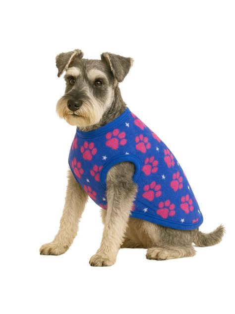 Capa de Polar para perro talla XL 45 CM Schanauzer, Cocker-0