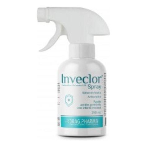 SOLUCION TOPICA ANTISEPTICA INVECLOR SPRAY CLORHEXIDINA 250-0