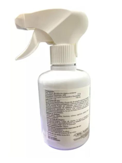 SOLUCION TOPICA ANTISEPTICA INVECLOR SPRAY CLORHEXIDINA 250-3