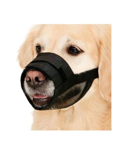 Bozal para perro ajustable con velcro 12-15cm-0