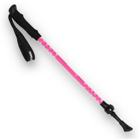 Pack 2 Bastones Trekking Wild Travel Diseñado Para Niños/as Rosado-2