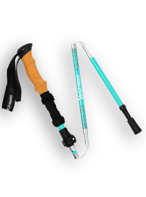 Bastones De Trekking 2 Unidades Par Plegable Aluminio 7075-1