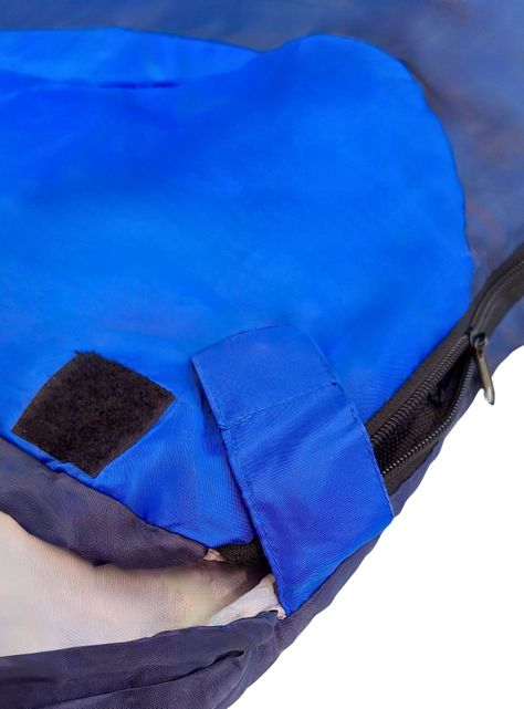 Saco De Dormir Extremo Wild Travel -15° +10° Azul 1800g-5
