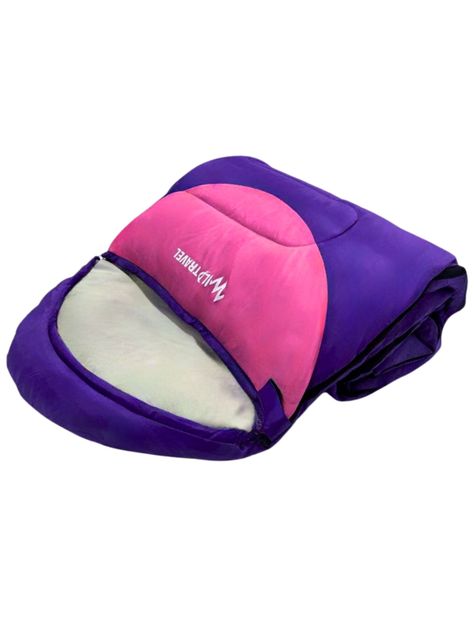 Saco De Dormir Extremo Wild Travel -15° +10° Morado 1800g-2