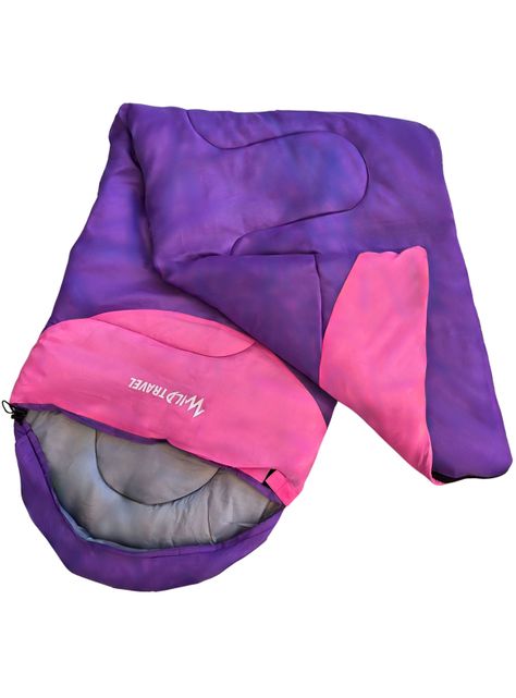 Saco De Dormir Extremo Wild Travel -15° +10° Morado 1800g-3