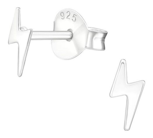 Aros Rayo Pequeño En Plata De Ley 925-2
