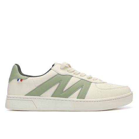ZAPATILLA URBANA PARA HOMBRE COLOR BLANCO VERDE OLIVA MICHELIN FOOTWEAR PS20-0