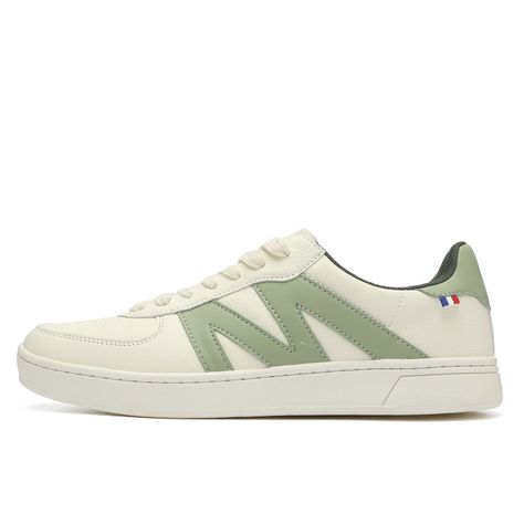 ZAPATILLA URBANA PARA HOMBRE COLOR BLANCO VERDE OLIVA MICHELIN FOOTWEAR PS20-2