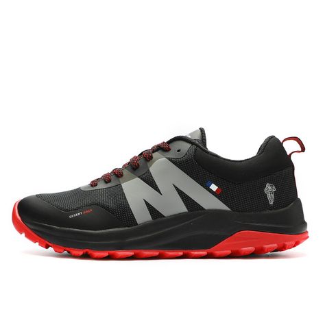 ZAPATILLA TRAIL RUNNING NEGRO Y ROJO HOMBRE MICHELIN FOOTWEAR DR40-2