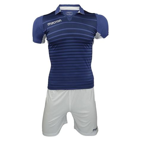 Uniforme Fútbol Tabit Macron Azul Marino-Blanco-0