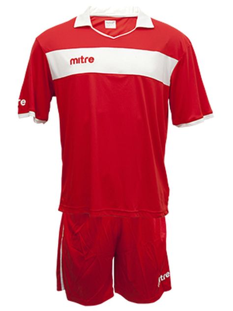 Uniforme de futbol London hombre Mitre Rojo-0